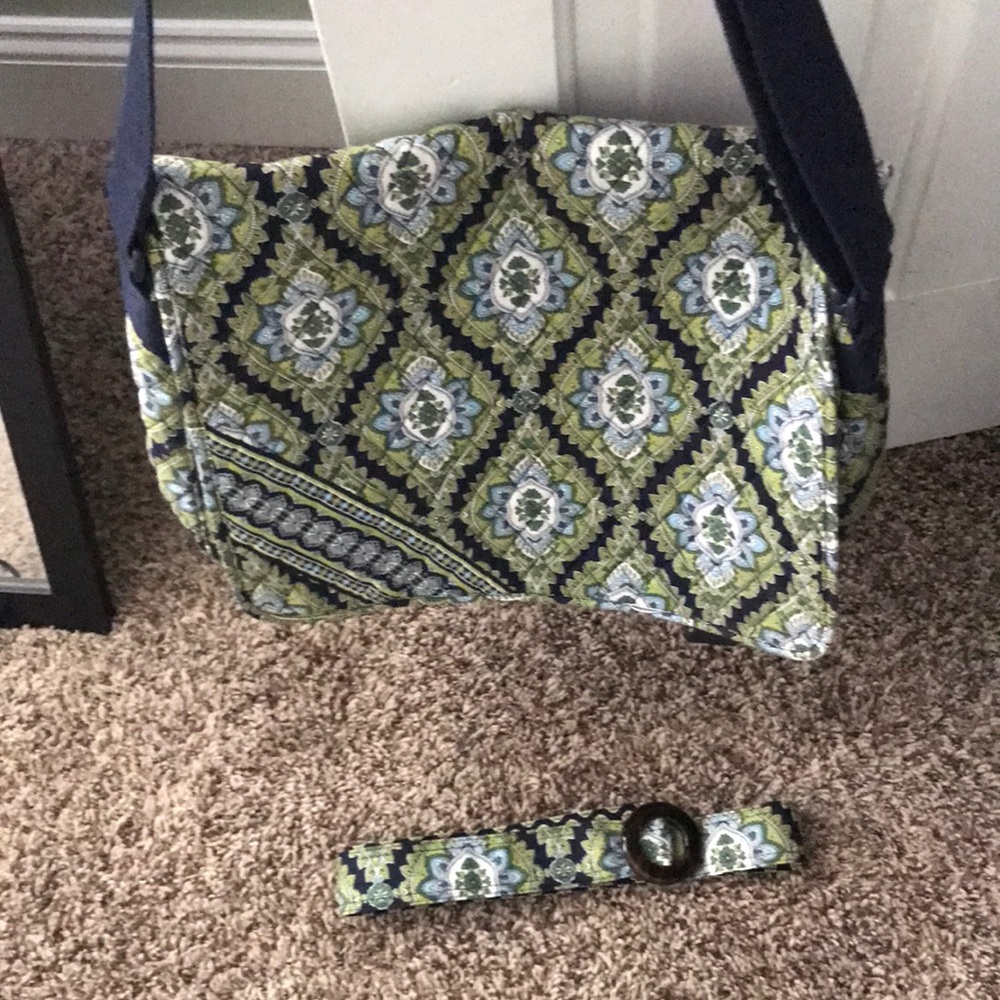 Vera Bradley shoulder bag and belt